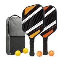 태스 피클볼 패들 파이버글라스 라켓 볼 세트 (패들2개+공4개+전용가방)