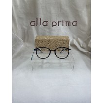 정품 100% alla prima 알라프리마 HM310 BKA01 다크호피&블랙 국내하우스브랜드 초경량안경 볼프강 ST ( wagner steel 소재 ) 고도근시안경