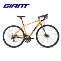 Giant Giant Speeder D2 알루미늄 프레임 경량 엔트리 14 단로드 바이크, 700CX445MM, 밝은 검정색 ,키163-173cm, 700CX445MM