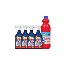 홈스타 맥스프레쉬 욕실용 세정제 500ml x4개락스1L, 홈스타 맥스프레쉬 욕실용 세정