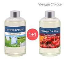 양키캔들 디퓨져 리필 250ml (택2), 블랙체리, 블랙체리