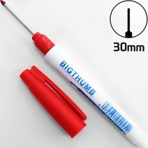 위니드 전공펜 레드 WEP-R30 전기 마커 마킹 펜, 단품