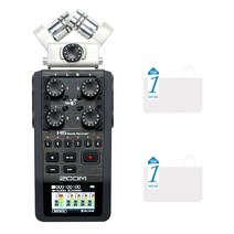 LCD보호필름 포스모니터 액정보호줌H6 H4n 프로 핸디 레코더에 대한 2x LCD 화면 보호기 유연한 필름, Zoom H6, One Size