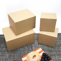 원터치 크라프트 선물상자 / 머그컵상자 포장박스 쿠키 마카롱 어린이집 답례품 백일떡 선물 상자 쿠키상자 마카롱상자, 1장, 원터치 크라프트상자 (3호)