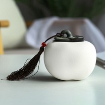 밀폐 차통 보관용기 찻잎 보관 휴대용 감 저장 탱크 도자기 차 주전자 커버 밀봉 항아리 홈 데스크탑 캔 용품, [06] 04