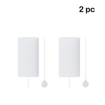 누수센서 스마트안전장비 누수경보기 tuya zigbee 스마트 홈 워터 센서 누출 감지기 홍수 누수 경보는 tuya zigbee 허브와 함께 작동합니다., 지그비 물 2pcs