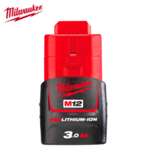 밀워키 배터리 리튬이온 베터리 밧데리 M12B3 12V, 1개