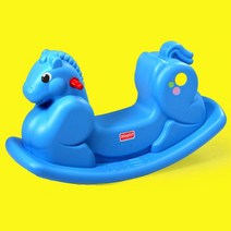 유아 실내 승용완구 흔들목마 블루 아기말 어린이집 유치원 문틀 남아 키즈 돌선물