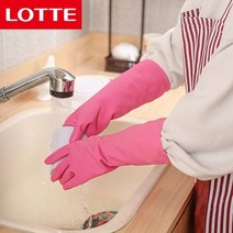 비투리빙 롯데 이라이프 고무장갑 5P세트, 중 5P_1228400