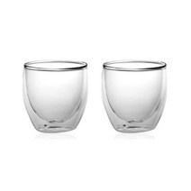 인블룸 이중유리컵 250ml, 2개입