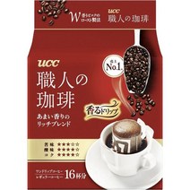 유씨씨 소쿠닌 셀렉션 블렌드 드립 커피, 16개입, 7g