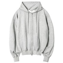 VETEZE 4/27 배송 오버풀 크롭 스웨트 후드집업 (그레이) Overfull Crop Sweat Hood Zipup (grey)