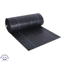 잡초매트 멀칭용 농업용 부직포 원예 하우스 천 과수원 PP 50/80/100CM, 폭 100cm, 길이 5M, 1개
