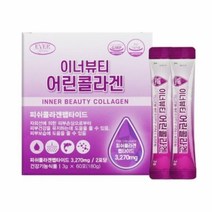 에버그린 이너뷰티 어린콜라겐 펩타이드 180g, 3개, 60포