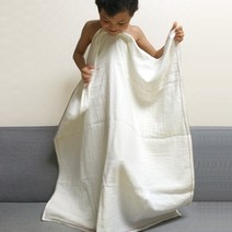 반애썸 무형광 소창수건 먼지없는 아기 목욕타올, 1장, 정련(바로사용) 3겹 아기목욕타올(145*95)/무지