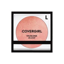 웜톤블러셔 COVERGIRL 트루블렌드 베이크드 파우더 블러쉬 라이트 로즈 0.1 (포장