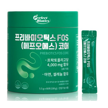 퍼펙트바이오틱스 프리바이오틱스 FOS 코어 유산균, 5.5g, 20개