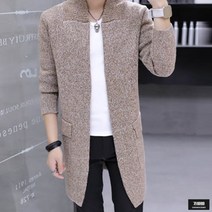 가바바 남성 가디건 가을 코트처럼 입는 슬림핏 롱 가디건 G44612