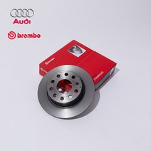 브렘보 아우디 A4 2.0 BYK 뒤쪽 브레이크 디스크 255mm, 상세페이지 참조