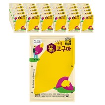 [바로드숑]해동없이 바로먹는 꿀고구마 슬라이스 30팩, 130g(1개), 30개