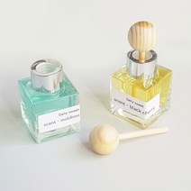 차량용디퓨저 차방향제 실내 화장실 아로마디퓨저 데일리스윗 큐브 50ml 우드볼디퓨저, 다우니에이프릴후레쉬