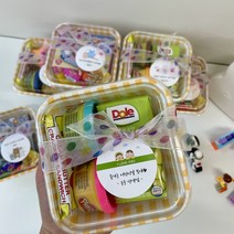 어린이집 생일 답례품 유치원 구디백 플레이도우 레고 간식 영어유치원 교회 단체 선물, 플레이도우set