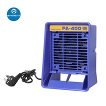국소배기장치 제연기 집진기 흡진기 암후드 흄후드 FA400 솔더 철 연기 흡수기 BGA 재 작업 ESD Fume 추출, 01 110V_02 EU PLUG