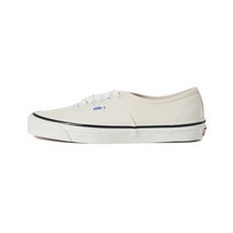 정품 반스 어센틱 44 D 애너하임 팩토리 클래식 화이트 VN0A38ENMR41 Authentic Anaheim Factory classic white