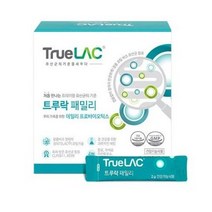 트루락 패밀리 1BOX (2g X 30포) 프로바이오틱스, 2개, 60g