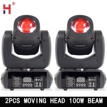 LED 이동 헤드 DMX 조명 Lyre 빔 100W DJ 8 고보 미니 프로젝터 프리즘 효과 디스코 바 KTV 웨딩 파티, 영국 플러그, Moving Head 100W