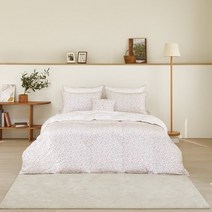 알레르망 릴리프 구스 차렵이불 Q 4종세트 레드