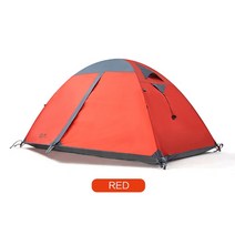 캠핑 편한 텐트 동계 모비가든 캠핑 Cold Mountain 백패킹 텐트 휴대용 장박텐트 등산 트레킹 텐트 방수 방, 08 Red 4 Person