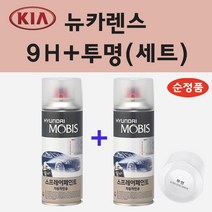 순정품 기아 뉴카렌스 9H 블랙체리 스프레이 페인트 + 투명스프레이