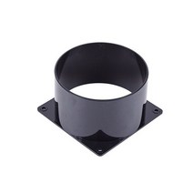 75-120MM 플랜지 커넥터 호스 주방 후드 인공 호흡기 파이프공기 환기 어댑터 배기구 연결, 02 100mm
