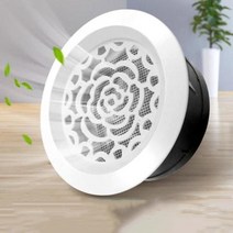 덕트 닥트 자재 조절 가능한 공기 환기 커버 라운드 천장 벽 구멍 abs air, 초록, 직경 125mm