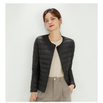 가을 윈드 브레이커 매트 패브릭 경량 코트 울트라 라이트 90% 덕 다운 여성 따뜻한 파카 재킷 플러스 겨울패딩 따듯한