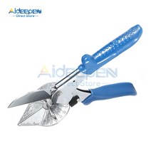 파이프커터 절단기 동관 동파이프 멀티 도 앵글 미터 사이딩 와이어 덕트 PVC PE 플라스틱 파이프 호스 가위 가사 가정 장식 배관 도구, 2.1pcs blue