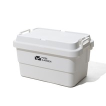 SURBORT캠핑 폴딩 리빙박스 수납박스 장비수납 대용량 대형, 50L Pro, 화이트