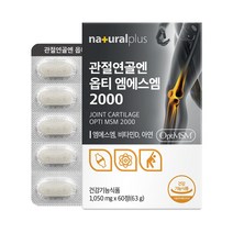 관절 연골 조인트 뼈 건강에 좋은 GMP인증 관절채움 옵티 엠에스엠 msm msn 영양제 머스트잇 부모님효도선물, 옵티엠에스엠 2000 3+1병