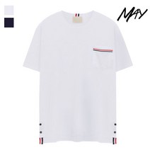 MAY 여름 반팔티_(MD)프리미엄 탐 포켓 라운드 반팔 티 반소매