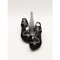 아이슈즈 여성 스웨이드 쥬얼 스트랩 샌들 108128