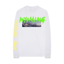 Kanye West Wyoming L S Tee WhiteL/S 198472