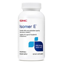 GNC 아이서머 비타민 E 90정 (소프트젤캡슐) Isomer 90SGcaps, 1개