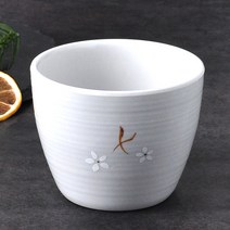 백청아 샤링물컵 소 업소용 식당 멜라민컵