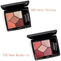 디올 5 꿀뢰르 꾸뛰르 아이섀도우 팔레트 벨벳, 629 Coral Paisley