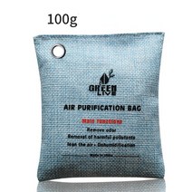 공기 청정기 가정용 미니 차량용 소형 추천 100g 대나무 숯 가방 공기 청정기 자동차 가정용 포름알데히드, [03] 100g blue, 03 100g blue