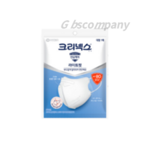크리넥스 KF80 라이트핏 마스크 대형, 1개입, 800개, White (화이트)