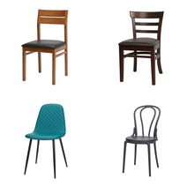 지엔디스플레이 인테리어 커피숍 카페의자 식탁 책상 1인 업소용 홈바 디자인체어 모음, 7. SC514 그린