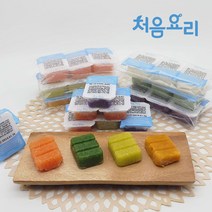 처음요리 이유식 야채큐브(3입) 4단계입자 108종 이유식재료, 아스파라거스 -작은입자(30g*3입)
