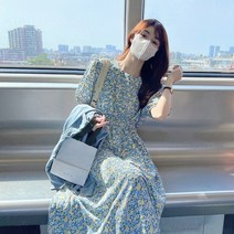 블링링 플로 롱 원피스